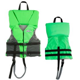 Stearns Youth Heads-Up&reg; Life Jacket - 50-90lbs - Green