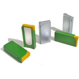 Refillable Clip-On Cigarette Box Adjustable Flame Butane Lighter