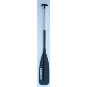 Caviness Synthetic  Aluminum Paddle 4 foot Tgrip Black