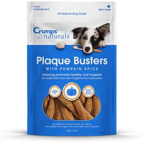 Crumps Natural Plaque Buster Pumkin Spice 7inch 8pk