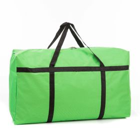 Waterproof Oxford Fabric Storage Bag Different Specifications Moving Bag for Clothes, Quilts, Shoes, Convenience for Home Storage, Travelling, College (Color: Green, size: XL)