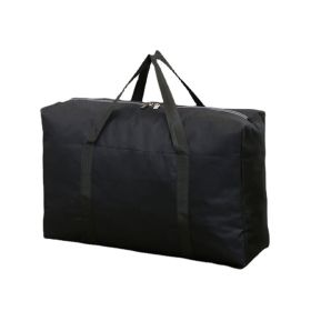 Waterproof Oxford Fabric Storage Bag Different Specifications Moving Bag for Home Storage, Travelling, College Carrying (Color: Black, size: M)