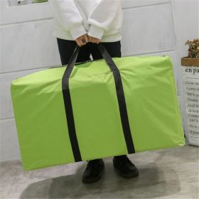 Waterproof Oxford Fabric Storage Bag Different Specifications Moving Bag for Home Storage, Travelling, College Carrying (Color: Green, size: L)