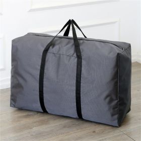 Waterproof Oxford Fabric Storage Bag Different Specifications Moving Bag for Home Storage, Travelling, College Carrying (Color: Grey, size: L)