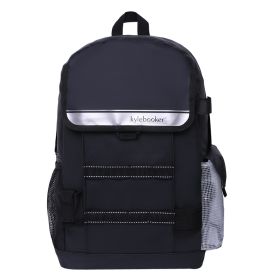 Kylebooker Fishing Backpack FP01 (Color: Black with Silver)
