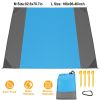 108x96.46in Sand Proof Picnic Blanket Water Resistant Foldable Camping Beach Mat