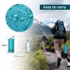 Outdoor inflatable pad foot pedal light portable outdoor camping inflatable mattress lunch break sleeping pad tent inflatable pad